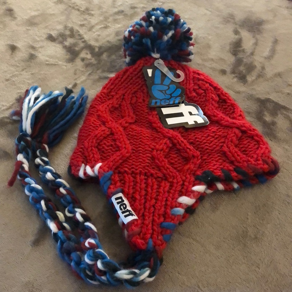 Neff Beanie - Red NWT